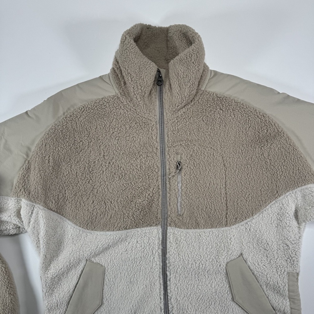 KUHL Elixir High Pile Stretch Fleece Jacket‎ Womens Small Ivory Soft Never Worn - Picture 3 of 15